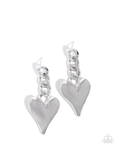 Paparazzi Jewelry Mechanic Match - Silver Earrings - Pure Elegance by Kym