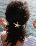 Paparazzi Jewelry Sleek Starfish - Gold Hair Clip - Pure Elegance by Kym