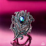 Paparazzi Jewelry Polished Peacock - Blue Ring - Pure Elegance by Kym