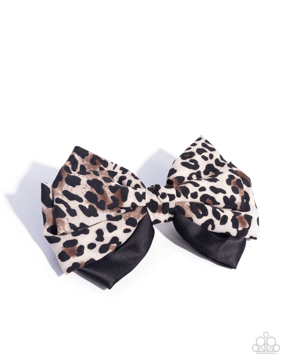 Paparazzi Jewelry Leopard Lesson - Multi Hair Clip - Pure Elegance by Kym