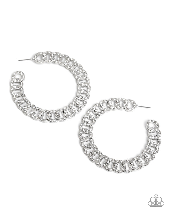Interlocked Icing - White - Pure Elegance by Kym