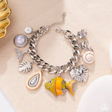Paparazzi Jewelry Fish Frenzy - Orange Bracelet - Pure Elegance by Kym