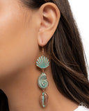 Paparazzi Jewelry Coastal Charisma - Copper Earrings - Pure Elegance by Kym