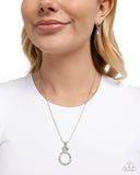 Paparazzi Jewelry Promise Ring - White Necklace - Pure Elegance by Kym