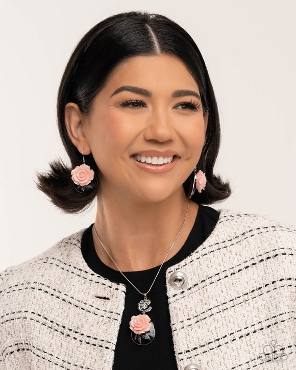 Paparazzi Jewelry Rosy Reception - Complete Look - Pink - Pure Elegance by Kym