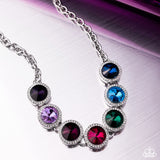 Paparazzi Jewelry Royal Palette - Multi Choker Necklace - Pure Elegance by Kym
