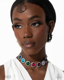 Paparazzi Jewelry Royal Palette - Multi Choker Necklace - Pure Elegance by Kym