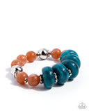 Paparazzi Jewelry Bright Broadcast - Blue Bracelet
