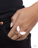 Paparazzi Jewelry Butterfly Benefit - Copper Ring - Pure Elegance by Kym