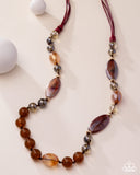 Paparazzi Jewelry Entrancing Ease - Multi Necklace - Pure Elegance by Kym