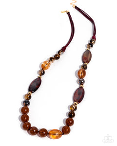 Paparazzi Jewelry Entrancing Ease - Multi Necklace - Pure Elegance by Kym