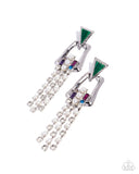 Paparazzi Jewelry Ravishing Reputation - Green Earrings - Pure Elegance by Kym