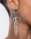 Paparazzi Jewelry Ravishing Reputation - Green Earrings - Pure Elegance by Kym