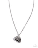 Paparazzi Jewelry Quarterback Chic - White Necklace - Pure Elegance by Kym
