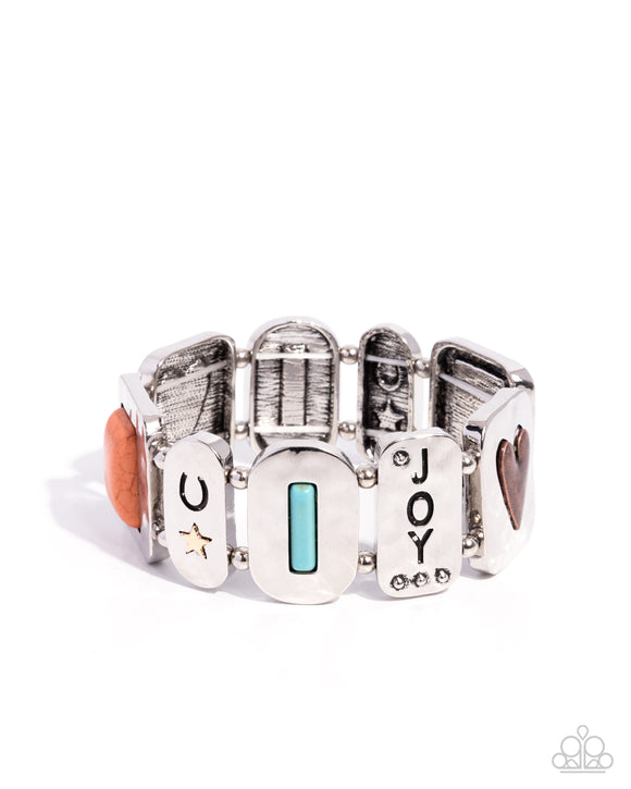 Paparazzi Jewelry Rustic Refresh - Multi Bracelet - Pure Elegance by Kym