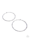 Paparazzi Jewelry Sensational Squares - White Earrings - Pure Elegance by Kym