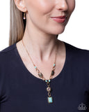 Paparazzi Jewelry Rustic Relaxation - Gold Necklace - Pure Elegance by Kym