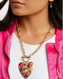 Paparazzi Jewelry Circulated Chic - Pink Necklace
