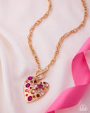 Paparazzi Jewelry Circulated Chic - Pink Necklace