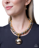 Paparazzi Jewelry Taking A Shine To - Gold Necklace