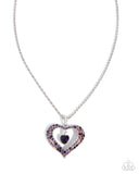 Paparazzi Jewelry Cupid Connection - Purple Necklace