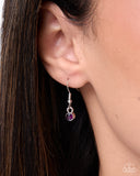 Paparazzi Jewelry Cupid Connection - Purple Necklace