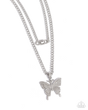 Paparazzi Jewelry Aerial Arrangement - White Necklace - Pure Elegance by Kym
