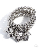 Paparazzi Jewelry Affectionate Acclaim - Silver Bracelet (EMP 2026 Early Access) - Pure Elegance by Kym