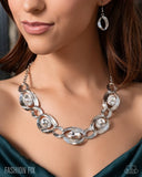Paparazzi Jewelry Ambition Ambiance - White Necklace