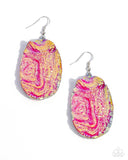 Paparazzi Jewelry Artistic Avenue - Pink Earring - Pure Elegance by Kym