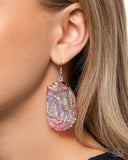 Paparazzi Jewelry Artistic Avenue - Pink Earring - Pure Elegance by Kym