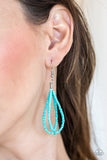 Paparazzi Jewelry Brazilian Brilliance - Blue Necklace - Pure Elegance by Kym