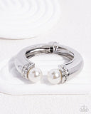Paparazzi Jewelry Breathtaking Balance - White Bracelet - Pure Elegance by Kym