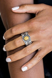 Paparazzi Jewelry Butterfly Belle - Yellow Ring - Pure Elegance by Kym