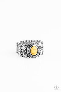 Paparazzi Jewelry Butterfly Belle - Yellow Ring - Pure Elegance by Kym