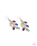 Paparazzi Jewelry Christmas Lights - Multi Earrings
