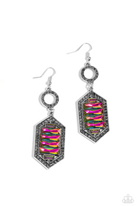 Paparazzi Jewelry Combustible Craving - Multi Earrings - Pure Elegance by Kym