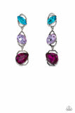 Paparazzi Jewelry Demensional Dance - Multi Post Earrings - Pure Elegance by Kym