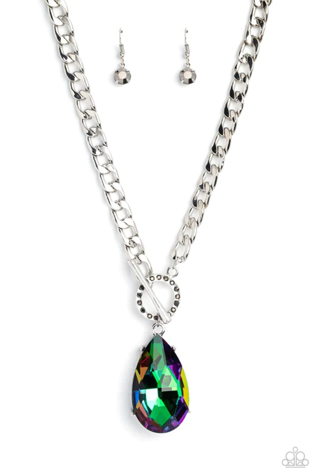 Paparazzi Jewelry Edgy Exaggeration - Multi Necklace - Pure Elegance by Kym