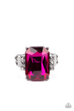 Paparazzi Jewelry Epic Proportions - Pink Ring - Pure Elegance by Kym