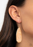Paparazzi Jewelry Ethereal Eloquence - Gold Earring - Pure Elegance by Kym