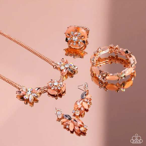 Paparazzi Jewelry Fashion Fix - Dec 2023 Fiercely 5th Avenue Complete Set - Pure Elegance by Kym