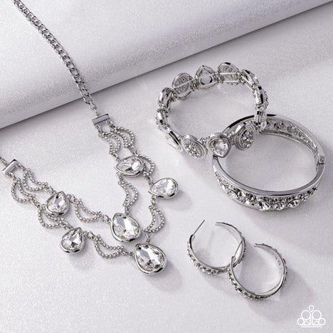 Paparazzi Jewelry Fashion Fix - Jul 2025 Fiercely 5th Avenue Complete Set
