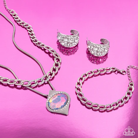 Paparazzi Jewelry Fashion Fix March 2024 - Magnificent Musings - Complete Set - Pure Elegance by Kym