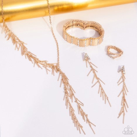 Paparazzi Jewelry Fashion Fix - May 2024 Magnificent Musings Complete Set - Pure Elegance by Kym