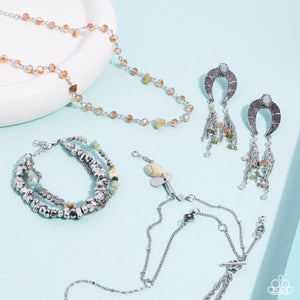 Paparazzi Jewelry Fashion Fix - July 2024 Simply Santa Fe Complete Set - Pure Elegance by Kym