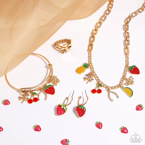 Paparazzi Jewelry Fashion Fix - Mar 2024 Sunset Sightings Complete Set - Pure Elegance by Kym