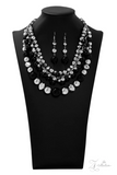 Paparazzi Jewelry Zi Collection 2017 Fame - Black Necklace - Pure Elegance by Kym