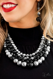 Paparazzi Jewelry Zi Collection 2017 Fame - Black Necklace - Pure Elegance by Kym