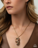 Paparazzi Jewelry Ferocious Feline - Gold Necklace